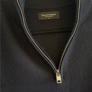 Brunn & Stengade 1/4 Zip Sweater - Mens